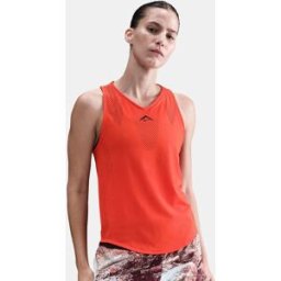 Nike Camiseta de mujer Trail Dfadv Singlet . Naranja S