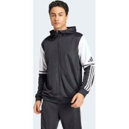 Adidas Sudadera de hombre con capucha Squadra 25 . Negro M