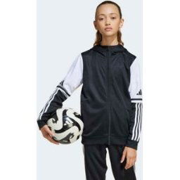 Adidas Sudadera de niños con capucha Squadra 25 Niños . Negro 9-10 Años