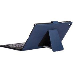 Silver HT Funda para tablet Samsung TAB A 2019 (T510/T515) teclado Bluetooth. Azul