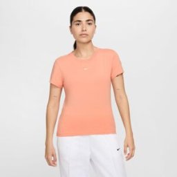 Nike Camiseta de mujer Sportswear Chill Knit . Naranja XS