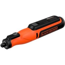 Black & Decker Multi-Herramienta Rotativa 7,2 V con Batería. Naranja / Negro