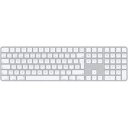 Apple Teclado Magic Keyboard con touch ID y teclado numérico blanco. Blanco