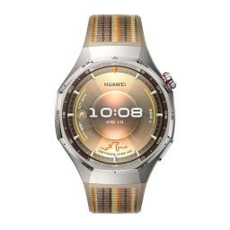Huawei Watch GT6 Pro Bluetooth GPS NFC 46mm AMOLED Negro Titanio Marrón Resistencia Agua 5ATM+IP68 SpO2 Pulsómetro Monitor de Sueño