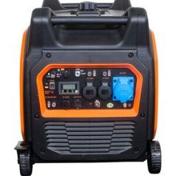 Black & Decker Generador Eléctrico Inverter Motor Gasolina 4T Monofásico 6,0 kW BD-BXGNI6500E. Naranja / Negro