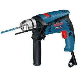 Bosch Taladro Percutor Eléctrico con cable a red 600 W GSB 13 RE. Azul / Negro