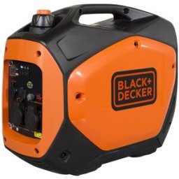 Black & Decker Generador Eléctrico Inverter Motor Gasolina 4T Monofásico 2,0 kW BD-BXGNI2200E. Naranja / Negro