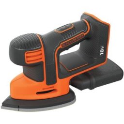 Black & Decker Lijadora Detalle Mouse®18V. Naranja / Negro