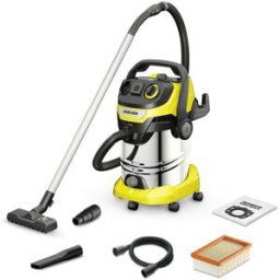Karcher Aspiradora Multiusos Eléctrica con Cable a Red 1300W WD 6 P S. Amarillo / Negro