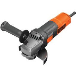 Black & Decker Amoladora Eléctrica con cable a red 900W Ø 115 mm. Naranja / Negro
