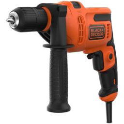 Black & Decker Taladro Percutor Eléctrico con cable a red 500W. Naranja / Negro