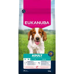 Eukanuba Premium Nutrition Adult Small & Medium Breed salmón - 12 kg