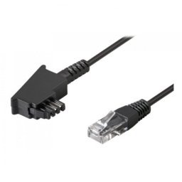 Goobay Cable TAE-F a RJ-45 Macho/Macho 10m Negro