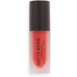 Revolution Make Up Matte Bomb liquid lip #lure red