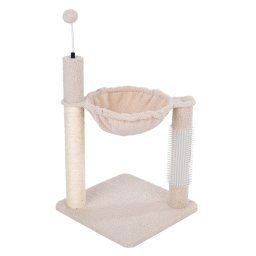 TIAKI Shearly Rascador con hamaca - beige