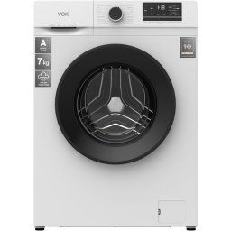 VOK EVW-7BAWL21N Lavadora Carga Frontal 7Kg 1200rpm Clase A Vapor Motor Inverter Blanca