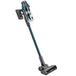 H.koenig - Aspirador 2 En 1 Inalámbrico Upx32, Autonomía Hasta 50 Min, 3 Velocidades De Aspiración, 400w, Ligero Y Compacto, 4 Accesorios Incluidos, Cepillo Led, Azul