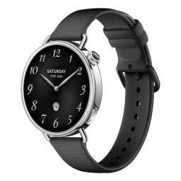 Xiaomi Watch S4 Bluetooth 41mm AMOLED Plata Negra Resistencia Agua 5ATM SpO2 Pulsómetro Sueño