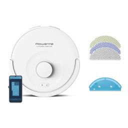 Robot Aspirador y Fregasuelos Rowenta X-Plorer RR8777WH Navegación Inteligente 4.000 Pa WiFi Especial Alergias