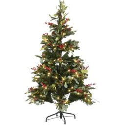 Fijalo Arbol navidad led pvc verde 95x95x150cm