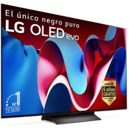 LG TV OLED 139cm (55') OLED55C46LA 4K con Smart TV WebOS24 (Reacondicionado Grado B). Negro / Marrón