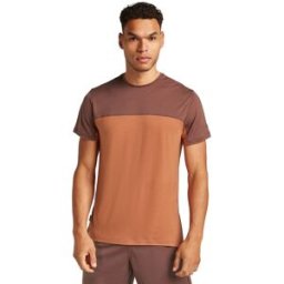 Icebreaker Camiseta Hombre M Mer Cool-Lite Sphere III SS T Colour . Naranja S