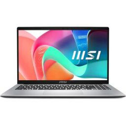MSI Portátil Modern 15 F13MG-079ES, i7-1355U, 32GB, 1TB SSD, 15,6', W11 (Reacondicionado A estrenar). Plata