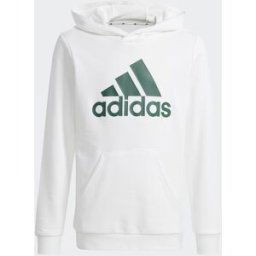 Adidas Sudadera de niños Big Logo Essentials Cotton . Blanco 7-8 Años