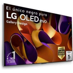 LG TV OLED evo* 164cm (65') OLED65G45LW 4K con Smart TV WebOS24 para instalar en pared con soporte incluido (Reacondicionado Grado C). Negro / Plata