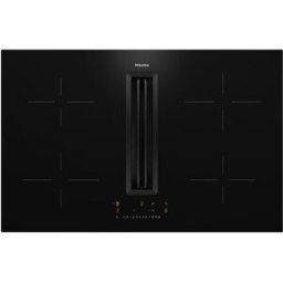 Miele Placa vitrocerámica 4 zonas de cocción, con extracción integrada - KMDA7272 FL-U IB 230/50. Negro