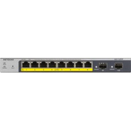 NETGEAR GS110TP3 - Switch, 10 puertos, Gigabit Ethernet, PoE