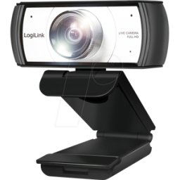 LOGILINK UA0377 - Cámara web, 120°, micrófono doble, enfoque manual,