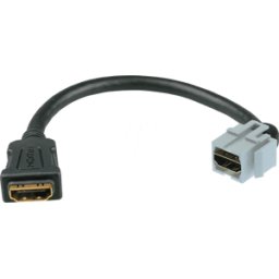 TTL NETWORK TTL 151630-0,2M - Keystone HDMI 80°F/HDMI F cable 0,2M blanco