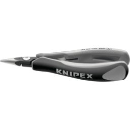 KNIPEX KN 34 22 130 ESD - Pinza ESD, plana, redonda, 130 mm