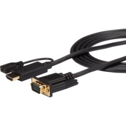 STARTECH.COM ST HD2VGAMM10 - Conector VGA a HDMI A, 1920 x 1200, 3 m..