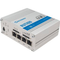 TELTONIKA RUTX09 - LTE-a Cat6, 4GE, router IoT, Dual SIM, Carrier Aggregation