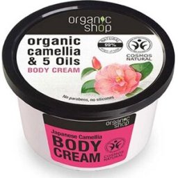 Organic Shop Crema Corporal Camelia Japonesa 250ml