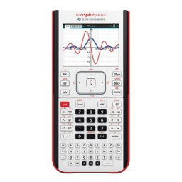 Calculadora Gráfica TI-Nspire CX II-T Blanca, Pantalla Color, USB, 90MB Flash, 64MB RAM