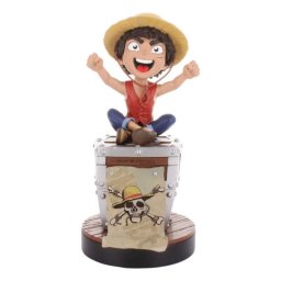 Soporte Cable Guy One Piece Luffy Multicolor para Mando y Smartphone 220 mm