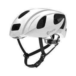 Casco Livall SH55M Smart4u Bluetooth Intermitentes Altavoces Micrófono LED Blanco