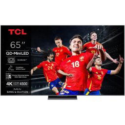 TV TCL QD-Mini LED 65C8K 65" 4K Ultra HD Smart TV 144Hz HDR10 Dolby Atmos