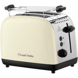 Tostadora Russell Hobbs 26551-56 2 rebanadas 1600 W crema y plata acero inoxidable