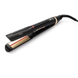 Plancha de pelo Bellissima 11948 Ionic Cerámica 11 Temperaturas 230°C Negra 2m