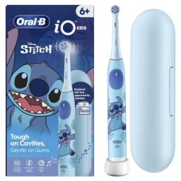 Cepillo Eléctrico Oral-B iO 6+ Kids Azul Recargable Sensor de Presión 3 Modos con Funda