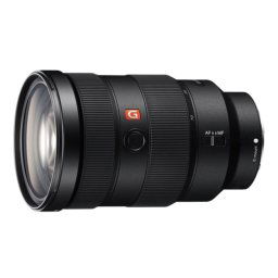 Objetivo Sony SEL2470GM 24-70 mm f/2.8 GM Montura E Parasol Negro