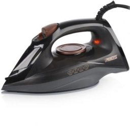 Plancha Princess 322890 2600W Cerámica Negra Antical Golpe Vapor 80g/min
