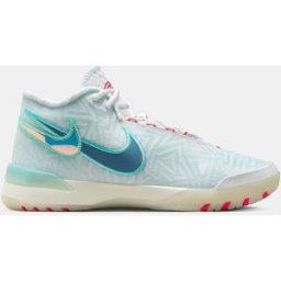 Nike Zapatillas de baloncesto de Hombre LBJ NXXT GENISUS . Blanco / Verde 45,5