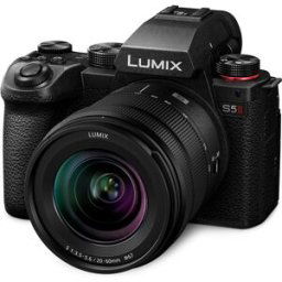 Panasonic Cámara Evil LUMIX DC-S5M2 con Objetivo S-R2060. Negro