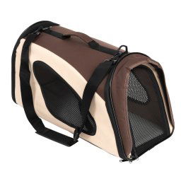 Bolso de transporte para mascotas - marrón, 54 x 26 x 30 cm (L x An x Al)