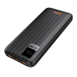 Power Bank PcCom Essential 10.000mAh 20W + Carga Rápida 22.5W Indicador LED Negro